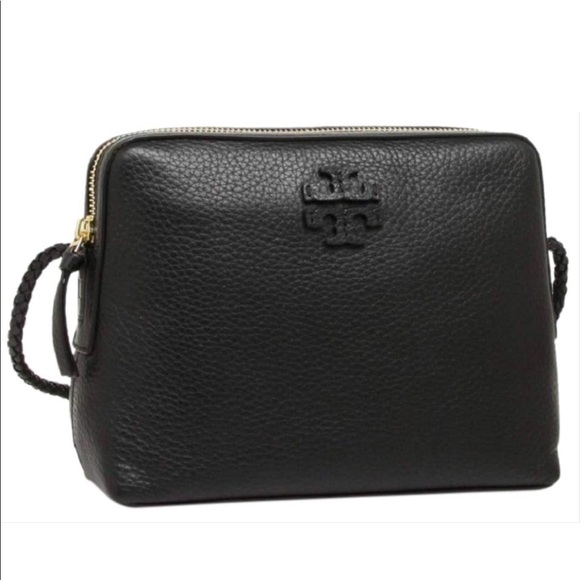 Tory Burch Handbags - NWT Tory Burch leather camera bag crossbody black